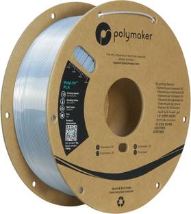 Polymaker PolyLite™ Silk PLA Filament(Silver)1.75mm 1Kg – High-Quality, Eco-Friendly 3D Printer Filament