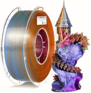 Protomont TECHNOLOGIES FiLAMONT PLA Silk Filament 1.75mm, 3D , Shiny Silk 1.75 PLA Printer Filament