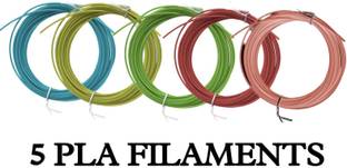 camin PLA Filament 5m each set of 5 | 3d pen PLA | 3d pen filaments| 3d PLA Filaments Printer Filament