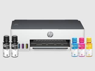 HP Smart Tank 210 Single Function WiFi Color Ink Tank Printer with 1 Extra Black Ink Bottle and Up to 8000 Black & 6000 Pages of Ink in box