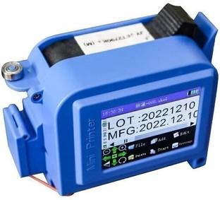 T JET Pack of 2 Handheld Mini Inkjet Printer with Touch Screen Handheld inkjet printer