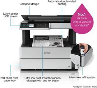 Epson M2140 Multi-function Monochrome Ink Tank Printer