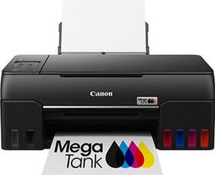 Canon MegaTank G670 6 Colour, Print,Scan,Copy, High Volume Printing Photo Printer Multi-function WiFi Color Ink Tank Printer