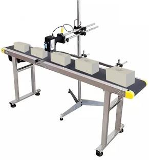 universalseal Batch Coding Machine/Online Tij Printer with Conveyor Belt Multi-function Monochrome Thermal Transfer Printer