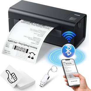 BRONTIX Bluetooth Thermal Printer|Upto 2 inch Print|Price tag Machine | Sticker Printer Single Function Monochrome Label Printer