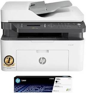 HP Laser MFP 1188Fnw, Wireless, Print, Copy, Scan, Fax, Monochrome Laser Printers Multi-function WiFi Monochrome Laser Printer