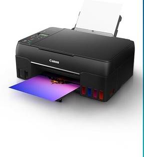 Canon MegaTank G670 6 Colour, Print,Scan,Copy, High Volume Multi-function WiFi Color Ink Tank Printer