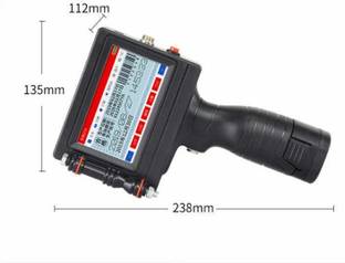 InkWell Handheld Inkjet Printer 12.7 mm with fast dry ink cartridge Multi-function Monochrome Inkjet Printer