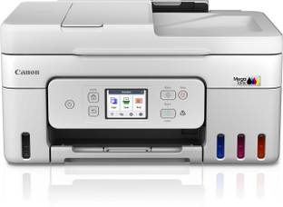 Canon MegaTank G4780 Multi-function WiFi Color Ink Tank Printer (Borderless Printing) for Print/Copy/Scan with Up to 7600 pages of Black or 8100 pages of color ink in the box, 2.7 inch TouchScreen LCD Panel, Auto 2-Sided Print & 35-Sheets ADF