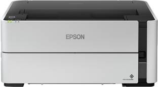 Epson EcoTank M1170 Single Function WiFi Monochrome Ink Tank Printer (Black Page Cost: 15 Paise) with Ultra-high yield Up to 6000 pages & duplex printing