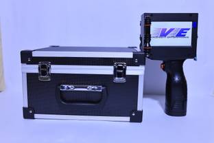 VASHISHT ENTERPRISES 1 Inch Handheld Thermal Inkjet Printer for Batch Code Plastic Bottle Multi-function Monochrome Inkjet Printer