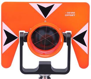 jafrisurvey Big Prism with Holder ,Target Plate& Carry Bag suitable for Sokkia ,Topcon,South Solid Prism