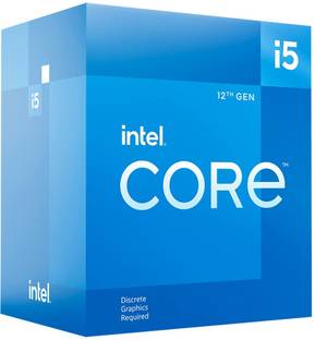 Intel Core i5 12400 Box 2.5 GHz Upto 4.4 GHz LGA1700 Socket 6 Cores 12 Threads Desktop Processor