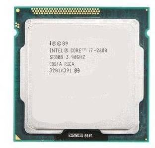 Intel Core i7-2600 (2nd Gen) Quad-Core 8MB Cache 3.4 GHz LGA 1155 Socket 4 Cores Desktop Processor