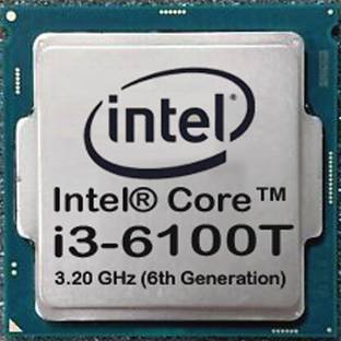 GIGASTAR INTEL CORE I3 6100T 3.2 GHz LGA 1151 2 Core Processor Designed for Desktop