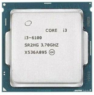 GryFone i3 6100 3.7 GHz LGA 1151 2 Core Processor Designed for Desktop