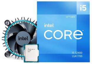 Intel Core i5 12400 Box 2.5 GHz Upto 4.4 GHz LGA1700 Socket 6 Cores 12 Threads Desktop Processor