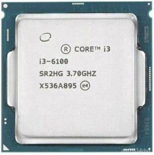 Procesor INTEL CORE I3-6100 INCLUDING COPPER COOLING FAN FOR H110 MOTHER BOARDS 3.7 GHz LGA 1151 2 Core Processor Designed for Desktop