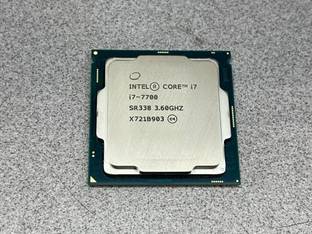 Intel Core i7 7700 3.6 GHz Upto 4.2 GHz LGA 1151 Socket 4 Cores 8 Threads Desktop Processor
