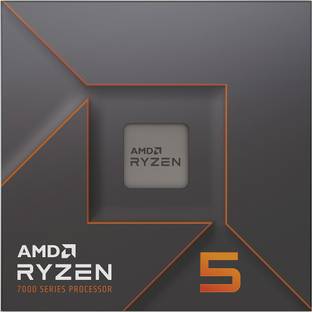AMD Ryzen 5 7600X 4.7 GHz Upto 5.3 GHz AM5 Socket 6 Cores 12 Threads Desktop Processor