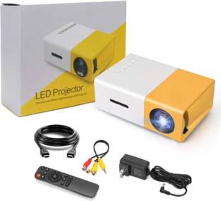 Tech Fuel HD Mini Projector 3500 Lumens | USB/HDMI/AV | Home Theatre Beamer (3500 lm) Portable Projector