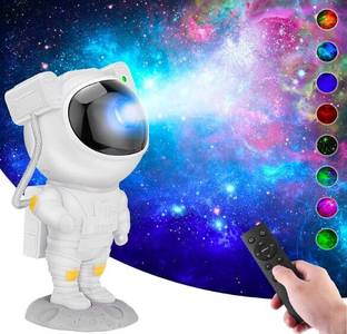 H&H Astronaut Galaxy Star Projector with Remote Control Projector Mobile Mod