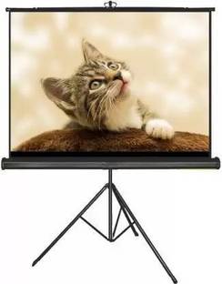GOODWIN Projector Screen (6 Ft. (W) x 4 Ft. (H) - 84" Inch) Diagonal View 3D Projector Screen (Width 183 cm x 121 cm Height)