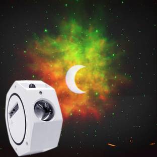 Myrra STAR Octagon Aurora Starry Sky Projector Projector Screen (Width 15 cm x 15 cm Height)