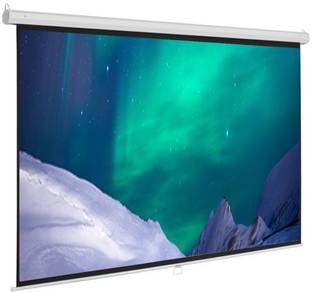 EMERGING SOLUTIONS ESMPS 6x8 feet Projector Screen (Width 243 cm x 182 cm Height)