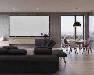 Moiz 220 inch Projector Screen,4K 16:09 Portable Eyelet Premium Foldable Projection Projector Screen (Width 487 cm x 274 cm Height)