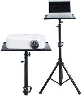 Spline Multi-Purpose Floor Tripod Stand (3.5 Feet to 6 Feet) Tray Size.11 x 15.6 Inches Projector Stand