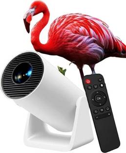 Fire Turtle Lightbeam Smart Projector for Home 4K Support, Native 720p HD Resolution (600 lm) Portable Projector