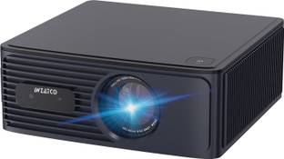 WZATCO Alpha X (15000 lm / 2 Speaker / Wireless / Remote Controller) Native 1080P Fully Automatic 4K HDR Ultra Bright, 850 ANSI, (Intelligent OA + Screen Fit), HDMI ARC, Android 9, BT 5.1, WiFi 6, 2GB 32GB Projector