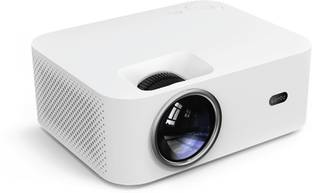 WANBO X1 (New Improved) Android 9 Projector Native 1080P 350 ANSI lumens WiFi/BT (3300 lm / 1 Speaker / Wireless / Remote Controller) Portable Projector