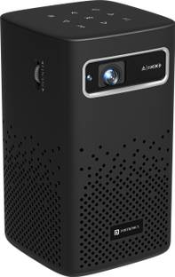 Portronics Pico 13, Stream Apps, Rechargeable, 4K Support, Compact, 3500 lm, 10W Speaker (3500 lm) Portable Projector