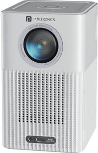 Portronics Beem 500 Smart Projector, 8K Support / 1080p Native, 16W Speaker, Auto Focus, (6700 lm) Portable Projector