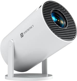 Portronics Beem 440 Smart LED with 720p HD Resolution (1800 lm / Remote Controller) Portable Projector