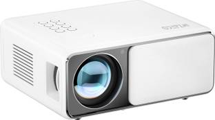 WZATCO Yuva Plus Native (11700 lm / 1 Speaker / Remote Controller) Portable 1080P Full HD Projector with 4K Support, 250-inch Screen | 5 Watt HiFi Speaker | Slide Lens Door Projector