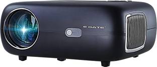 Egate K9 Pro-Max 6X (E08i33) (600 lm / 1 Speaker / Wireless / Remote Controller) Android 13 | 600 ISO Lumens & 1200 FC | Full HD 1080p Native with 4K Support | Auto (Focus + Keystone) | HDMI, USB, WiFi & BT Projector
