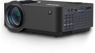 AGARO AG60S Andriod HD Projector with 2000 Lux Full HD 1080P Video Projector, Compatible with Smartphone, HDMI,VGA,AV and USB, SD Card with WiFi and 8GB Internal Memory (2000 lm) Projector