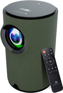 ZEBRONICS PIXAPLAY 22 (3400 lm) Portable with Electronic Focus, Multi Connectivity & Supported Formats, In-built Speaker, Dual Band Connectivity, Cotton Swab Pack , Stunning 720p HD Smart Projector