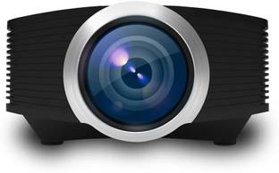 UNIY (UY30) 480 p (1080p Support) 1000 Lumens (120 ANSI ) with 120 inch Large Display connect with VGA /AV / HDMI /USB (1000 lm / 2 Speaker / Remote Controller) Portable Projector