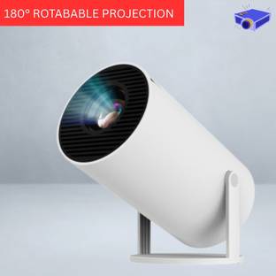 Clairbell Mini HD Projector for Home 4KSupport With Built-in App Netflix/Prime/YouTubeZ203 (4500 lm / 1 Speaker / Wireless / Remote Controller) Portable Projector