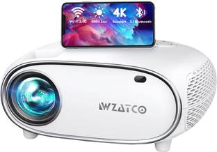 WZATCO W6 Polar Native 1080P FullHD 4k Support Android9 660ANSI (6900 lm / 1 Speaker / Wireless / Remote Controller) Projector
