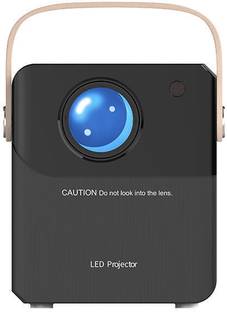 OneXsale Mini 4K LED Projector High Resolution Home Cinema Android (1000 lm / 1 Speaker / Remote Controller) Portable Projector