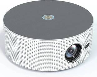 Livato Y6 Full HD 1080p Modulated at 720p 8000 Lumens High Brightness 200" Large Display WIFI Miracast Screencast (8000 lm / 1 Speaker / Wireless / Remote Controller) Portable Projector