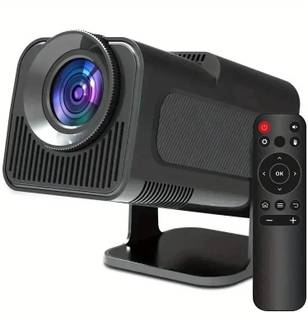 Livato HY320 Mini 4K Support,Native HD Android/Wifi/Bluetooth Autokeystone Freestyle (5000 lm / 1 Speaker / Wireless / Remote Controller) Portable Projector