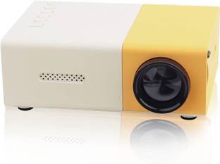 VOLTAC NEW Portable Mini Home Theater LED, Remote Controller, Support HDMI, AV, SD, USB (1000 lm) Portable Projector