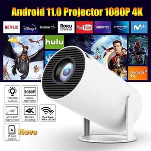 Offtrot M9 WI-FI Miracast 1280P HD Smart Home Theater LED Video Projector (2200 lm / 1 Speaker / Wireless / Remote Controller) Portable Projector