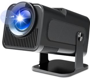 Torexo Sales HY320 1GB/8GB FullHD Android 11 Projector WiFi 6/BT5 180° Rotation Auto Keystone (6000 lm / 1 Speaker / Wireless / Remote Controller) Portable Projector